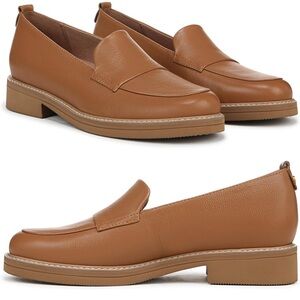 Naturalizer Women's Leather Taylin Block Heel Penny Loafer 10.5M